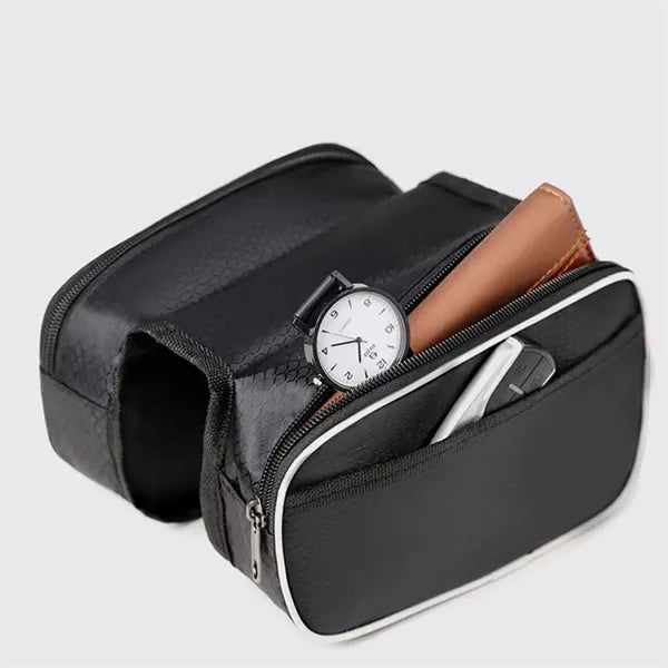 Bicycle Front Frame Bag Waterproof Cycling Storage Pouch