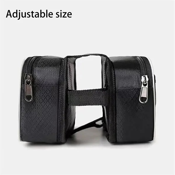 Bicycle Front Frame Bag Waterproof Cycling Storage Pouch