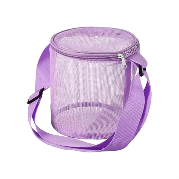 Beach Mesh Shell Bag