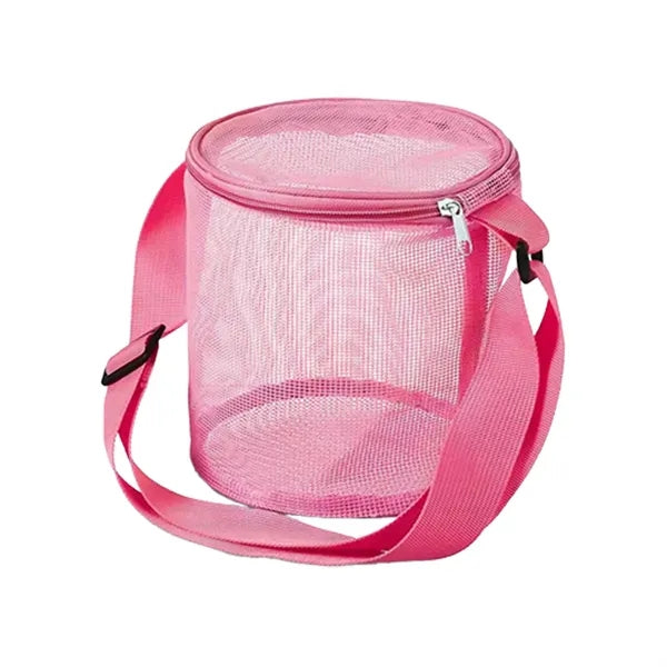 Beach Mesh Shell Bag