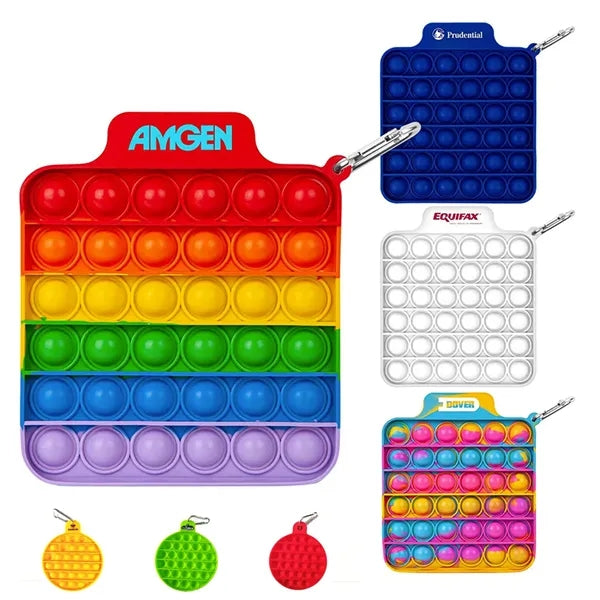 Silicone Bubble Stress Relief Toys Squishy