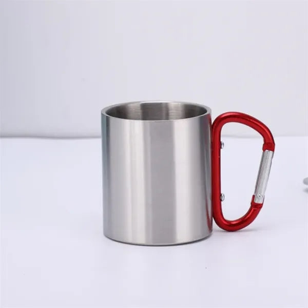 Camping Stainless Steel Climbing Buckle Cup