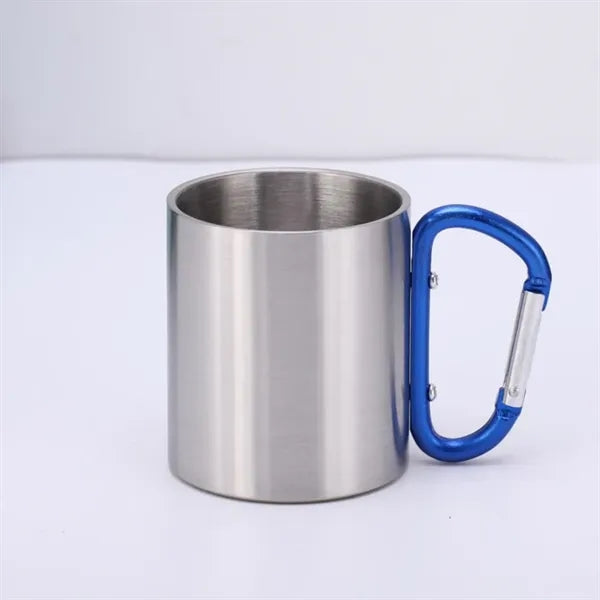 Camping Stainless Steel Climbing Buckle Cup