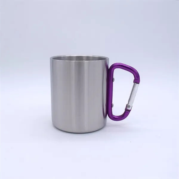 Camping Stainless Steel Climbing Buckle Cup
