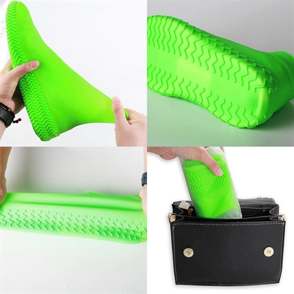 Silicone Waterproof Shoes Covers Kit