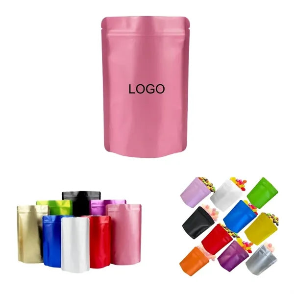 Resealable Aluminum Foil Pouch Ziplock Bag