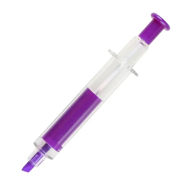 Syringe Shape Highlighter with Scale