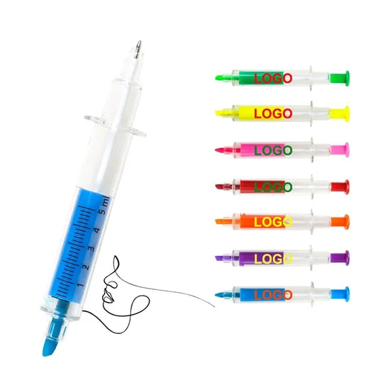 Syringe Shape Highlighter with Scale