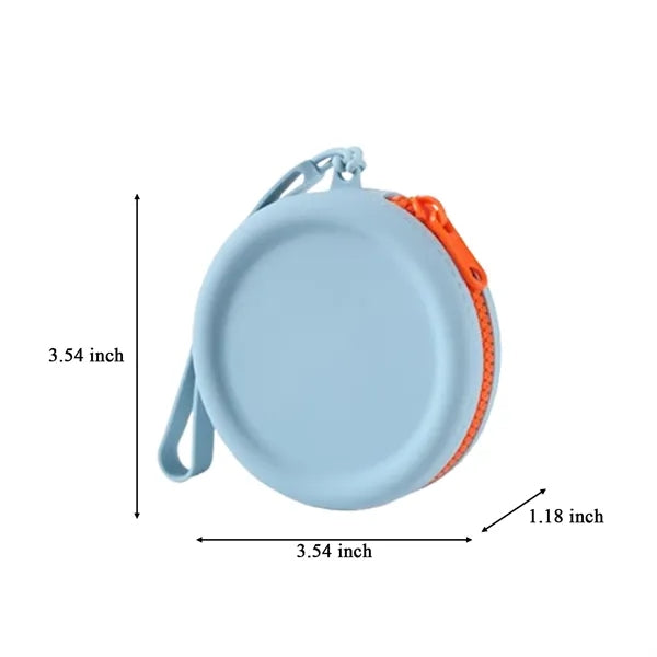 Creative Silicone Storage Pouch Keychain Free Shipping