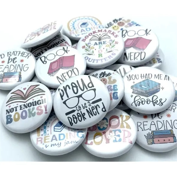 2.25" Round Custom Full Color Pin Back Buttons