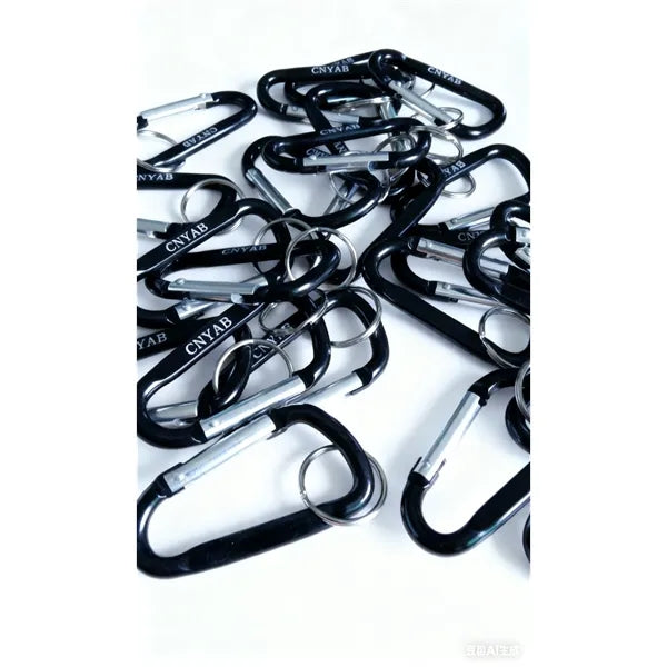 Carabiner with Split Key Ring