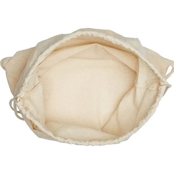 Cotton Foldable Drawstring Bag for Sports Gym
