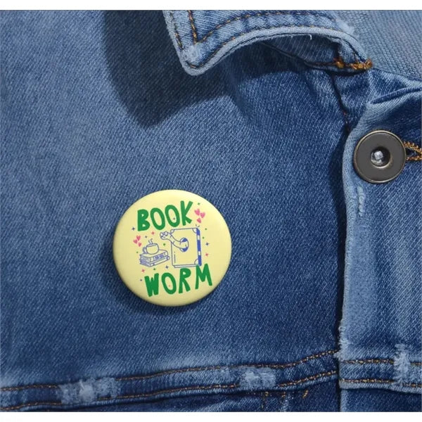4" Round Custom Buttons with Pinbacks
