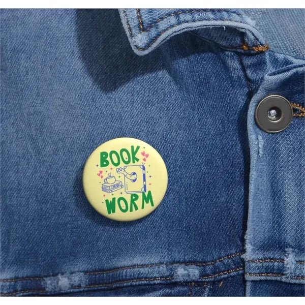 4" Round Custom Buttons with Pinbacks