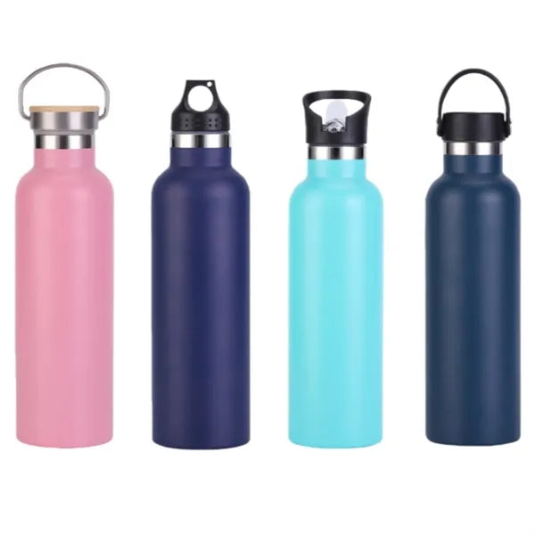 Stainless Steel Double-Layer Outdoor Sports Water Bottle