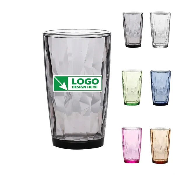 Unbreakable 16oz Plastic Drinking Glasses
