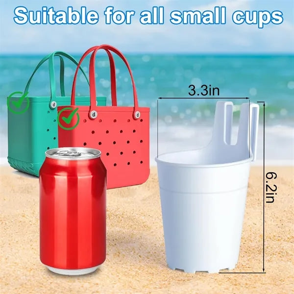 Water Bottle Cup Holder for Bogg Bag For Beach And Holidays