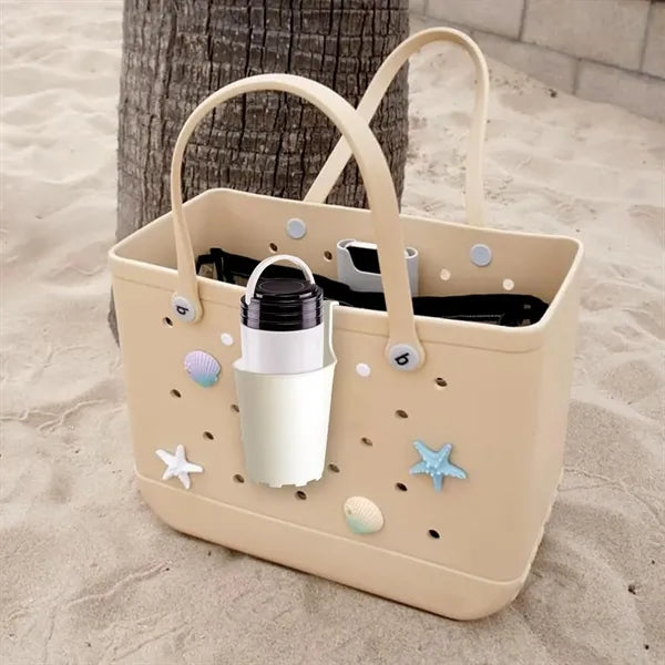 Water Bottle Cup Holder for Bogg Bag For Beach And Holidays
