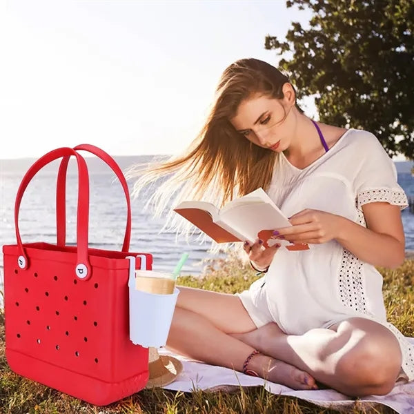 Water Bottle Cup Holder for Bogg Bag For Beach And Holidays