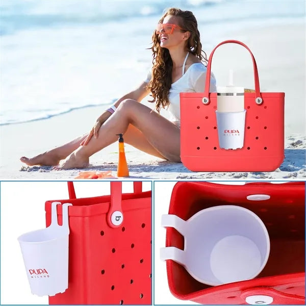 Water Bottle Cup Holder for Bogg Bag For Beach And Holidays