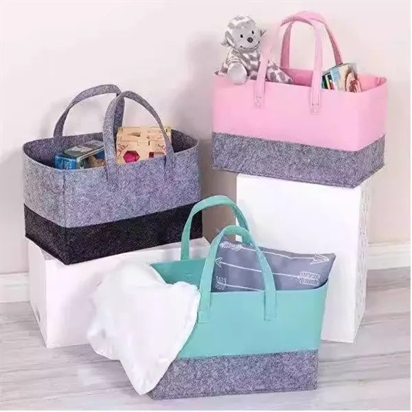 Eco-Friendly Felt Organizer Tote