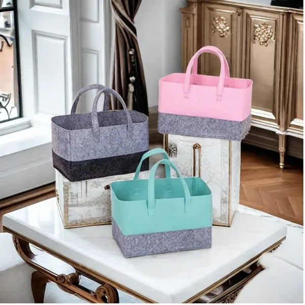 Eco-Friendly Felt Organizer Tote