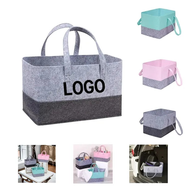 Eco-Friendly Felt Organizer Tote