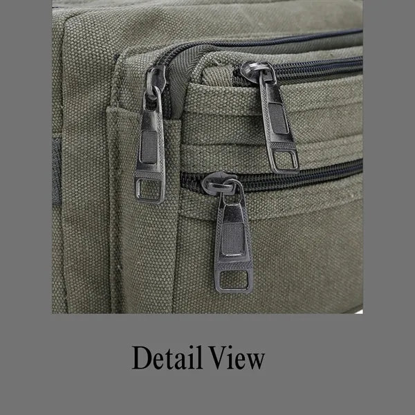 Canvas Outdoor Sports Waist Bag