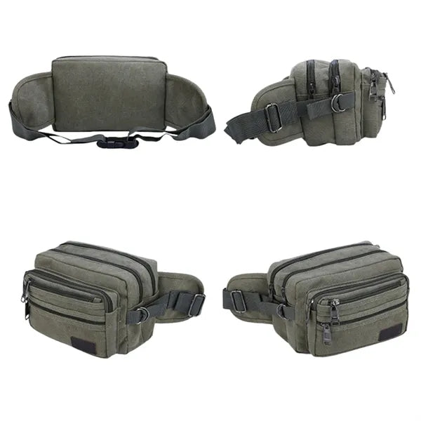 Canvas Outdoor Sports Waist Bag