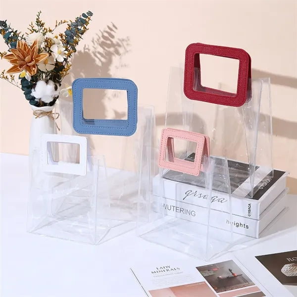 Transparent Plastic Tote Bag