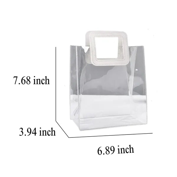 Transparent Plastic Tote Bag
