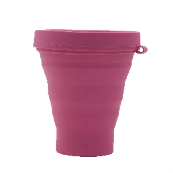 11oz Silicone Folding Water Cup
