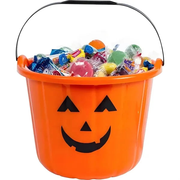 Light Up Halloween Pumpkin Bucket