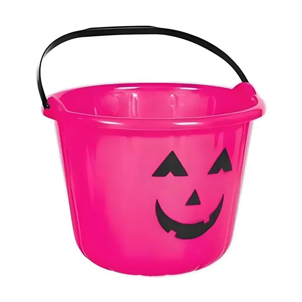Light Up Halloween Pumpkin Bucket