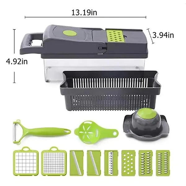 Multi-Functional Vegetable Chopper Slicer Kitchen Cutter