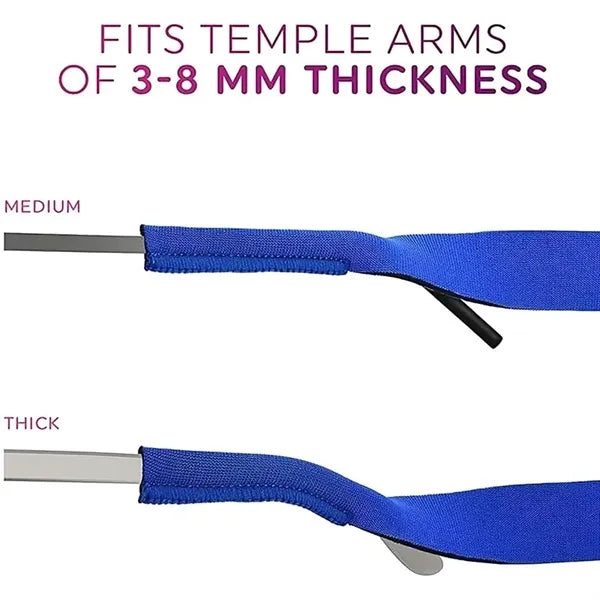 Adjustable Eyeglasses Strap Holder Soft Neoprene for Sport