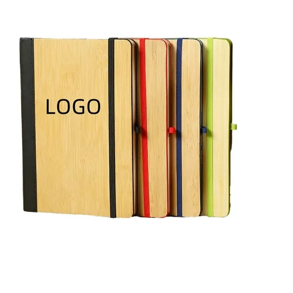 A5 Bamboo Cover Notebook