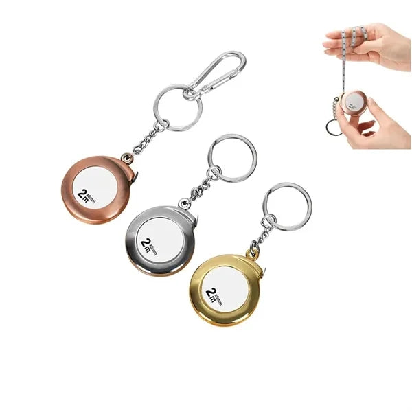 Retractable Mini Tape Measure Keychains