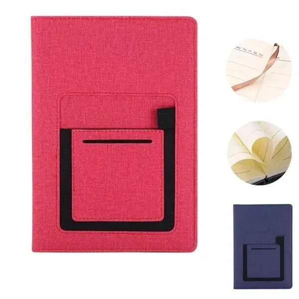Notebook with Front Pocket