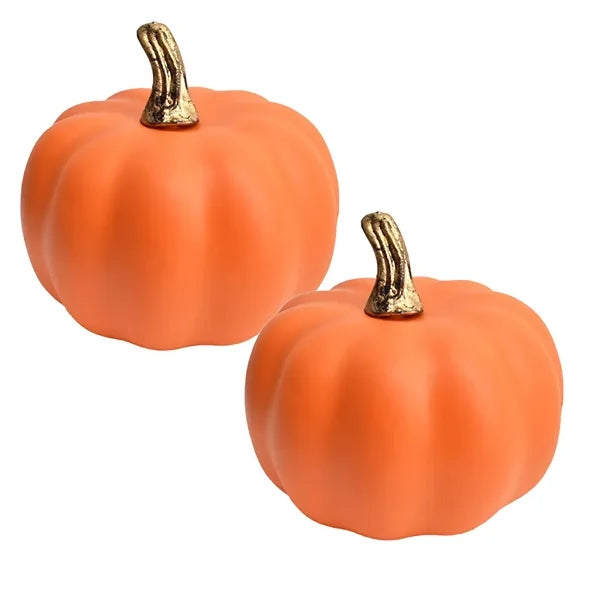 Plastic Mini Pumpkins Decorations