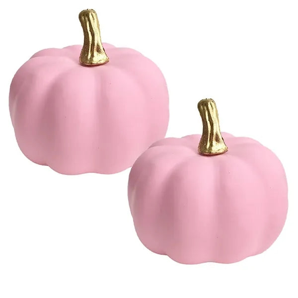 Plastic Mini Pumpkins Decorations
