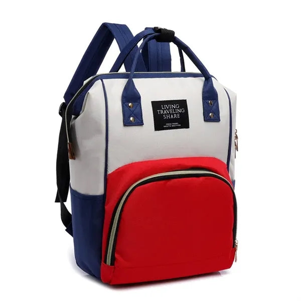 Large Capacity Diaper Bag Backpack with Insulated Pockets