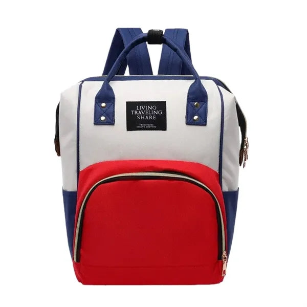 Large Capacity Diaper Bag Backpack with Insulated Pockets