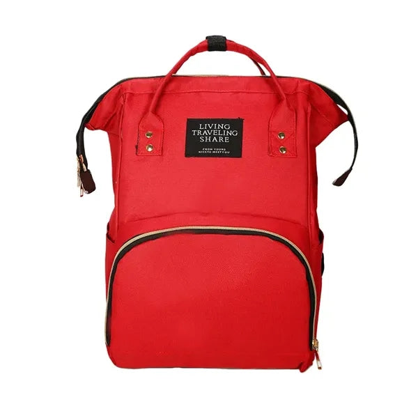 Large Capacity Diaper Bag Backpack with Insulated Pockets