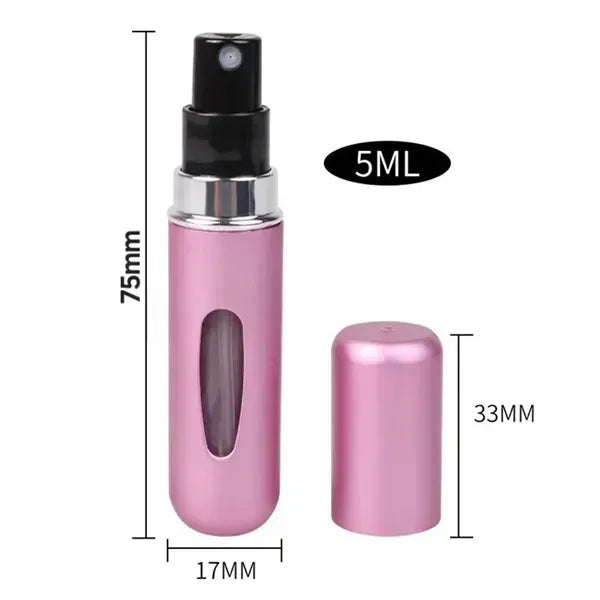 Portable cosmetic bottle