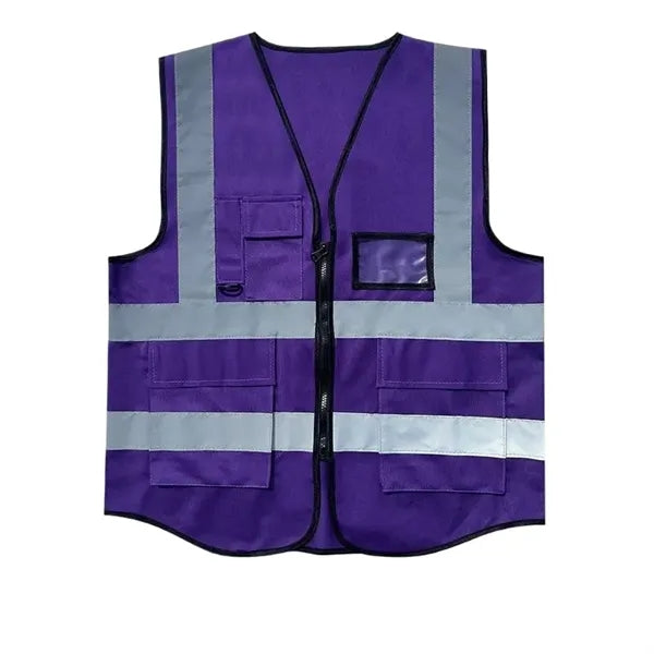 Multi-pocket Reflective Protective Vest