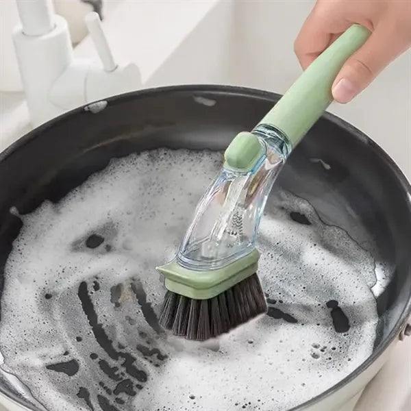 Dish Brushes with Soap Dispenser