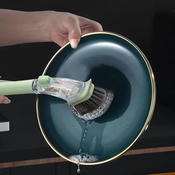 Dish Brushes with Soap Dispenser