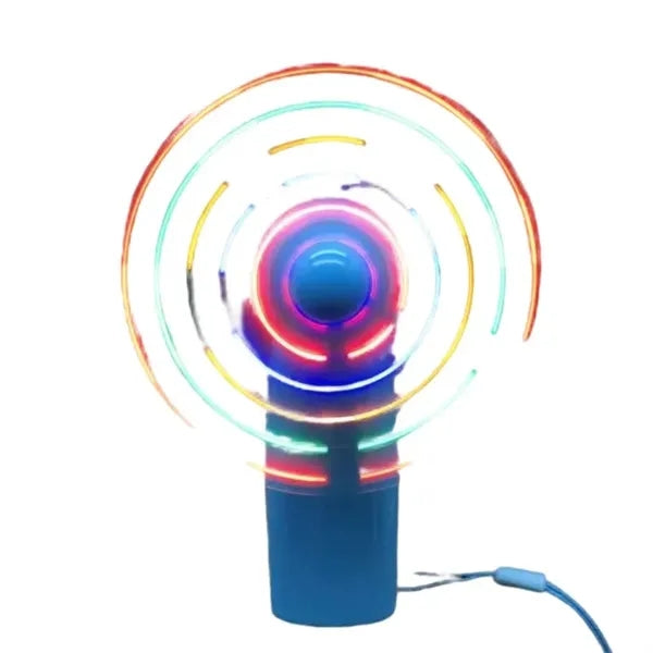Colorful Luminous Fan w/ Battery