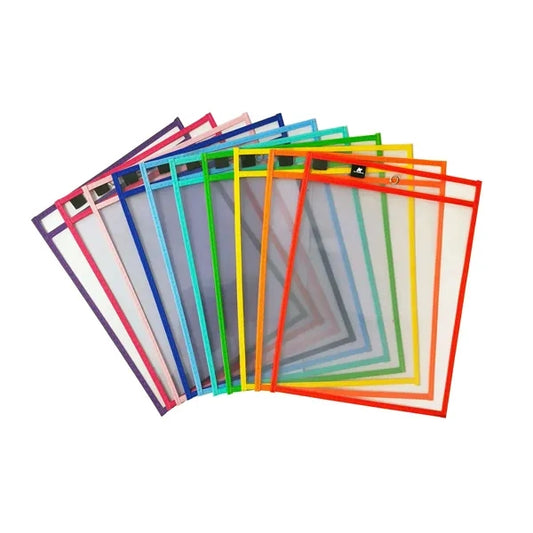 10"x13" Dry Erase Pocket Sleeves